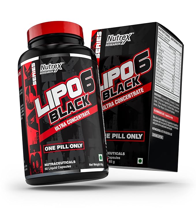 Nutrex Research Nutrex Lipo 6 Black Ultra Concentrate 60 Capsules