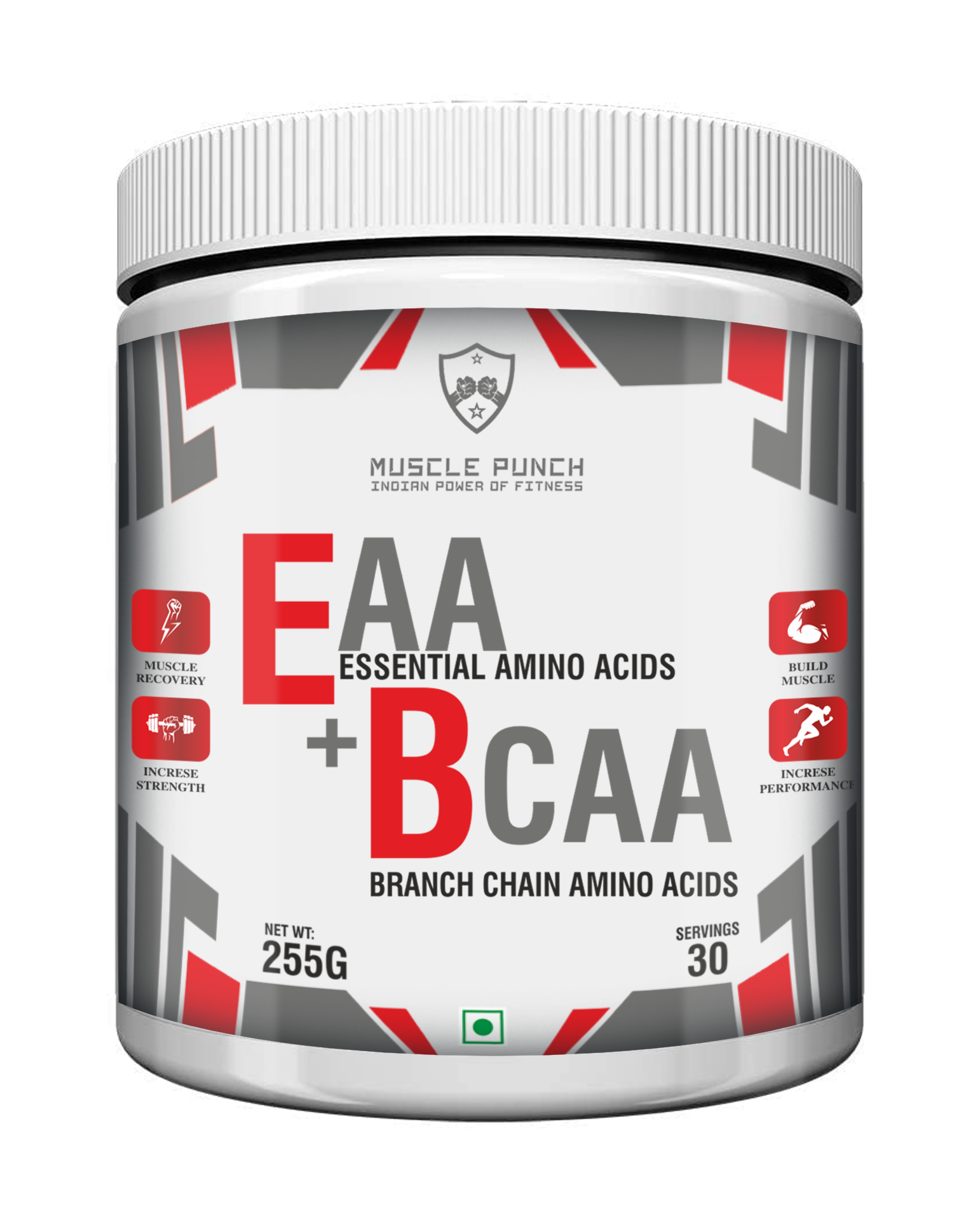 Muscle Punch | EAA + BCAA | Serving 30 | 250g | Watermelon