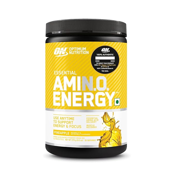 Optimum Nutrition (ON) Amino Energy- Pineapple, 30 Serving