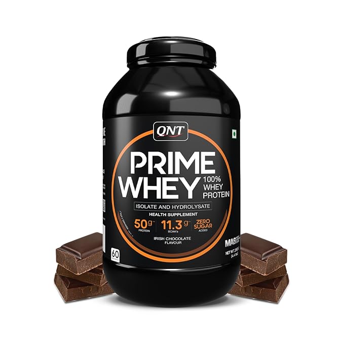 Prime Whey 2kg Irish Chocolate | High-Protein Muscle Building  | Strength, Recovery &amp;amp;Performance Boost