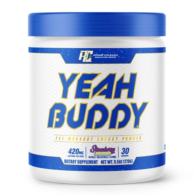 Ronnie Coleman Signature Series Yeah Buddy Powder- 270 G (Strawberry Lemonade)